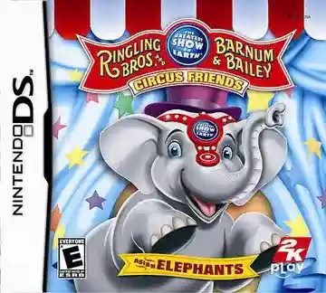 Ringling Bros. and Barnum & Bailey - Circus Friends - Asian Elephants (USA)-Nintendo DS